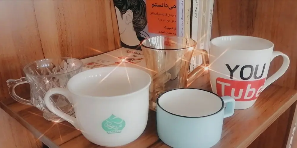 انواع ماگ و فنجان بر اساس متریال